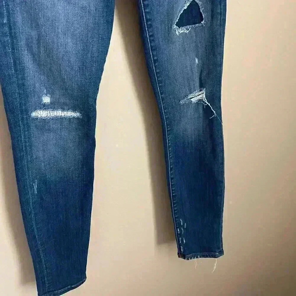 J. Crew Toothpick Distressed Skinny Jeans ‎ Size 26 - Picture 5 of 11